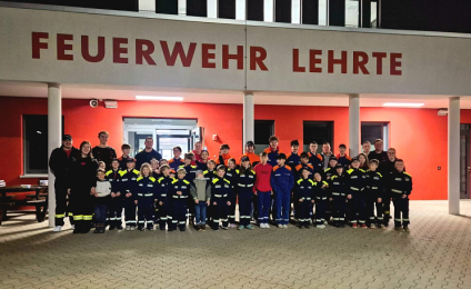 Kinder-& Jugendfeuerwehr Rethmar besucht die Feuerwehr Lehrte